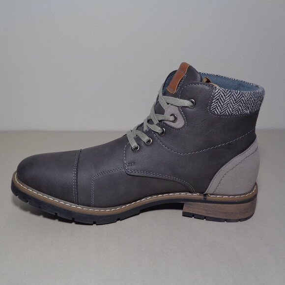Vance Co. Size 10 M / MANZO / Grey / Ankle Boots / New Men\'s Shoes main image 11
